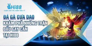 Đá gà cựa dao Hi88