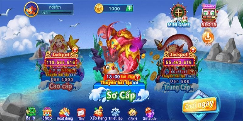 Các cấp độ có trong game