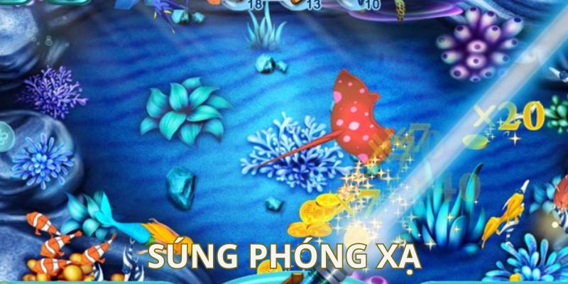 Phóng xạ luôn thuộc top các loại súng bắn cá có sức mạnh vượt trội